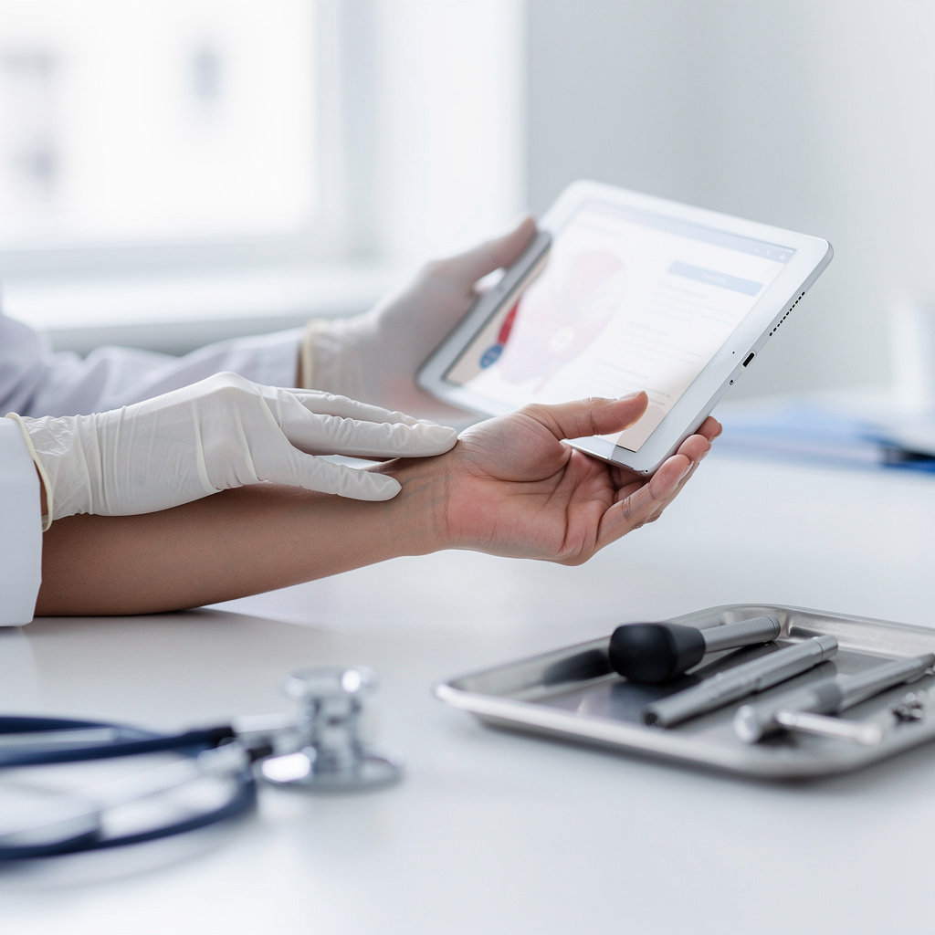 Engelhorn H Douglas MD San Diego - conceptual imagery representing comprehensive medical diagnostics and patient care